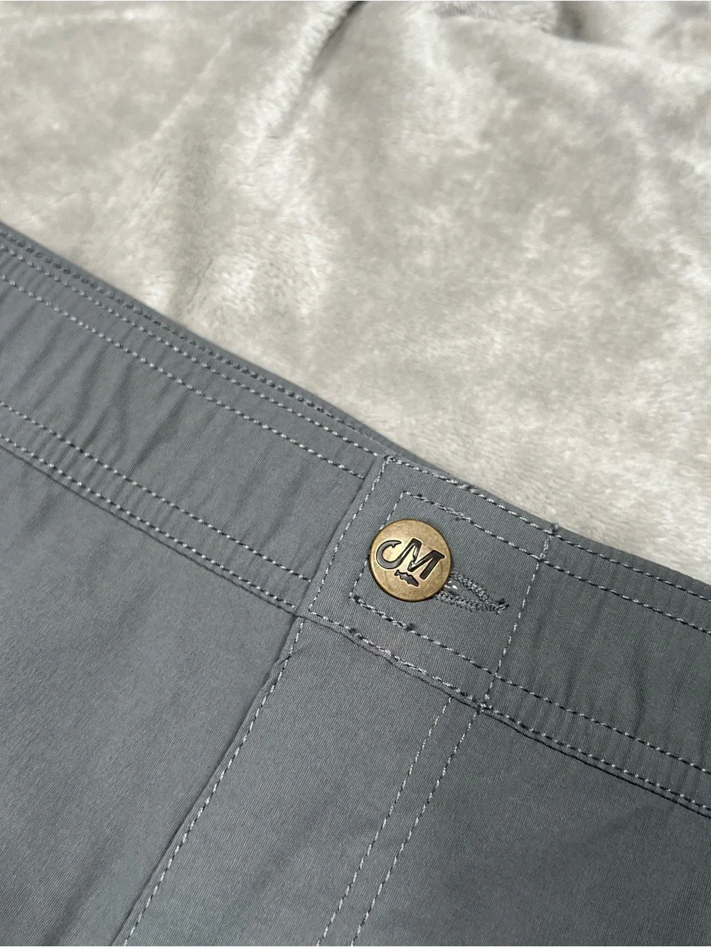 Marsh Wear Escape Pants Mens 40x32 Gray Nylon Stretch Fishing Outdoors